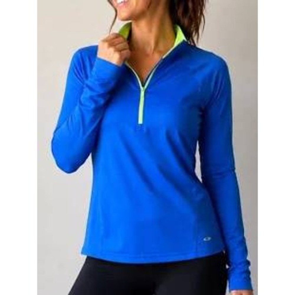C9‎ by Champion Medium Blue Pullover Women's Quarter Zip Activewear